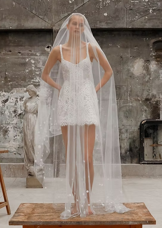 Dana Harel Zoey Mini Wedding Dress