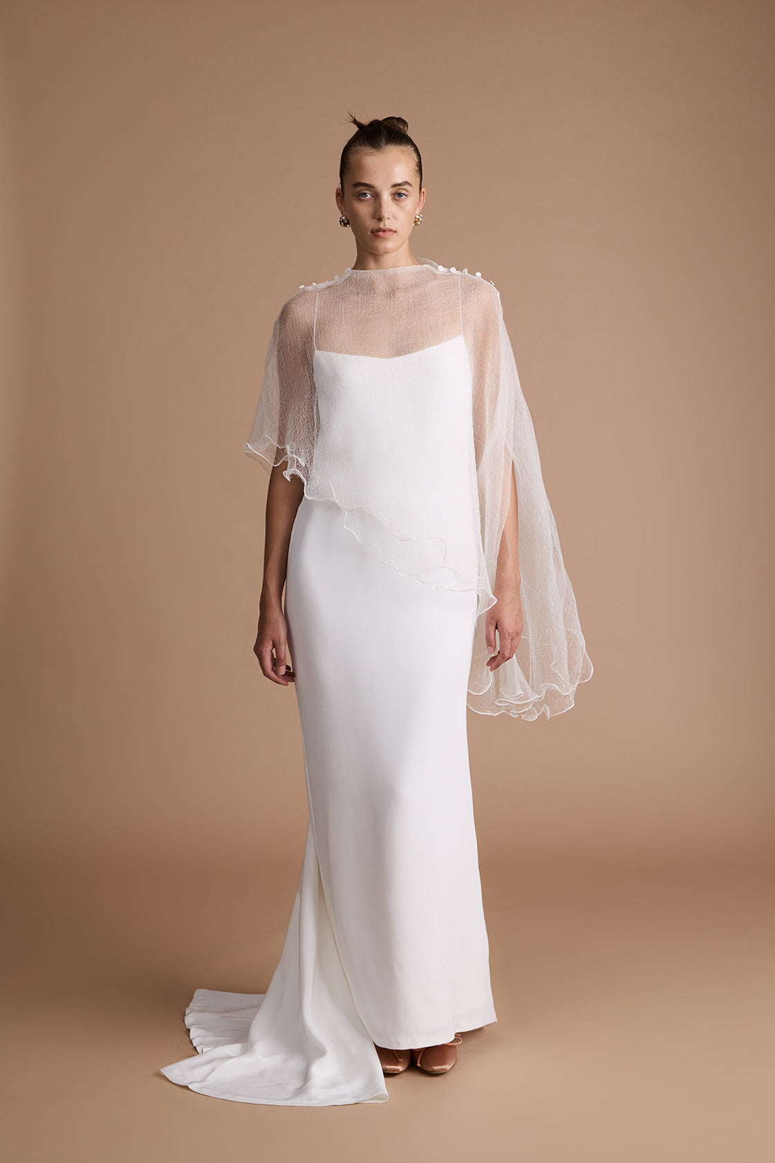 Lola Varma Sula Shawl + Vincent Slip