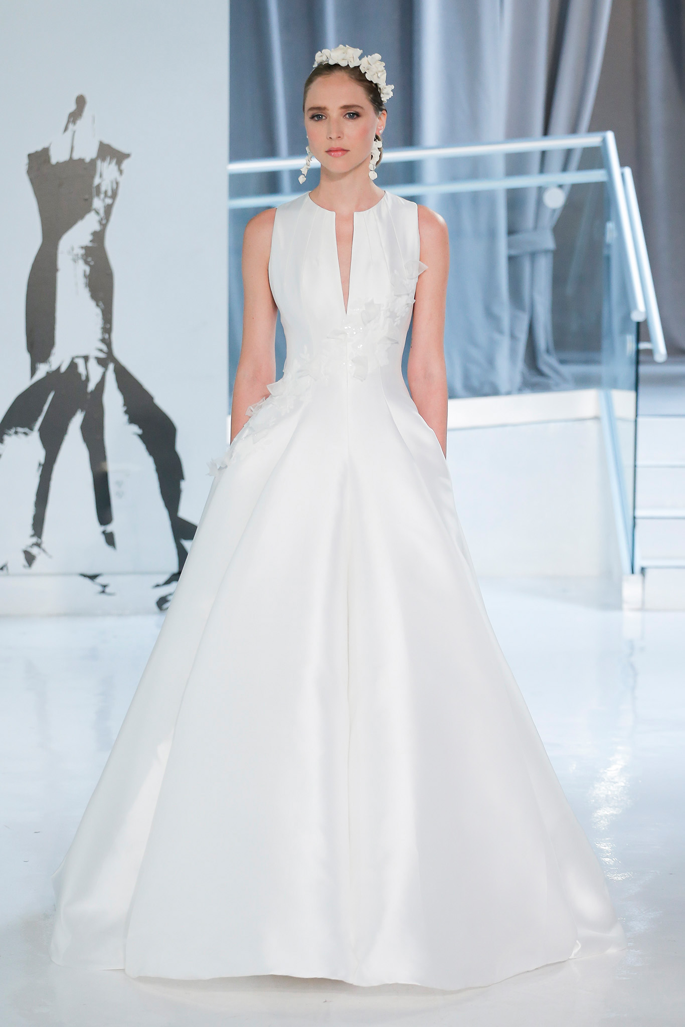 Peter Langner Amsale Due wedding dress