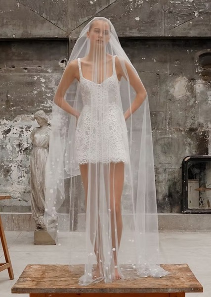 Dana Harel Zoey Mini Wedding Dress